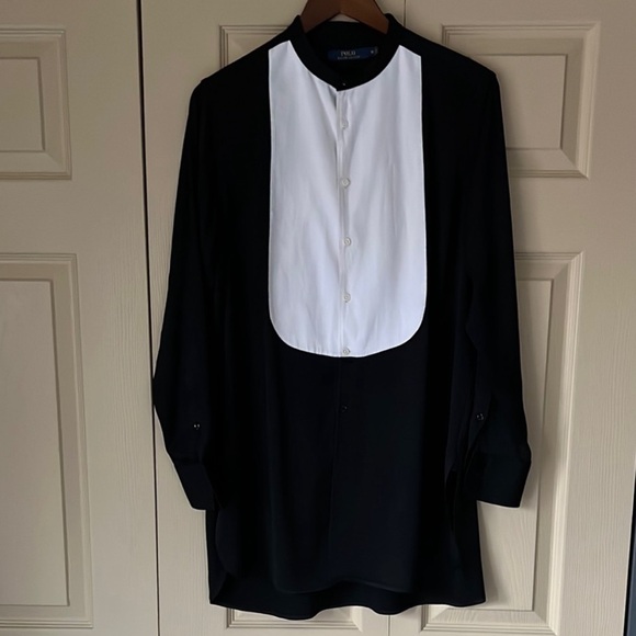Polo Ralph Lauren Tuxedo tunic shirt , NWT, 6 - Picture 2 of 8